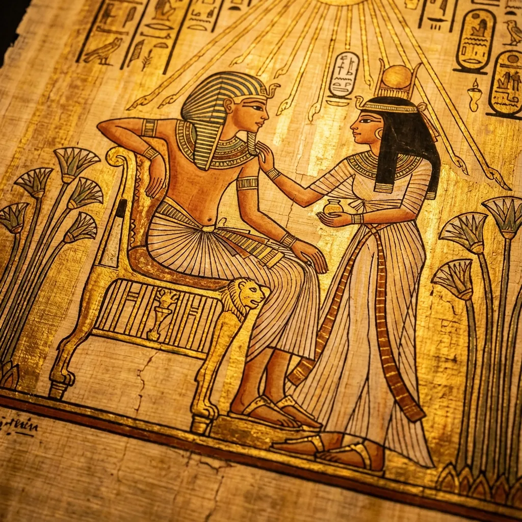 Tutankhamun's Golden Throne