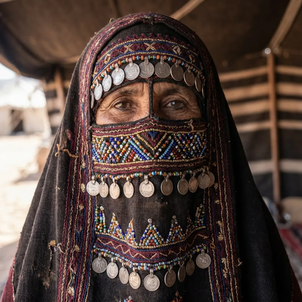 Bedouin Burqa