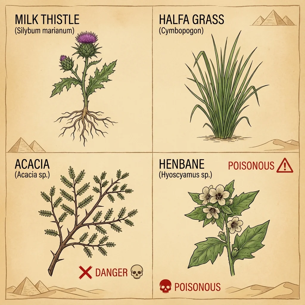 Desert Plants Identification Chart