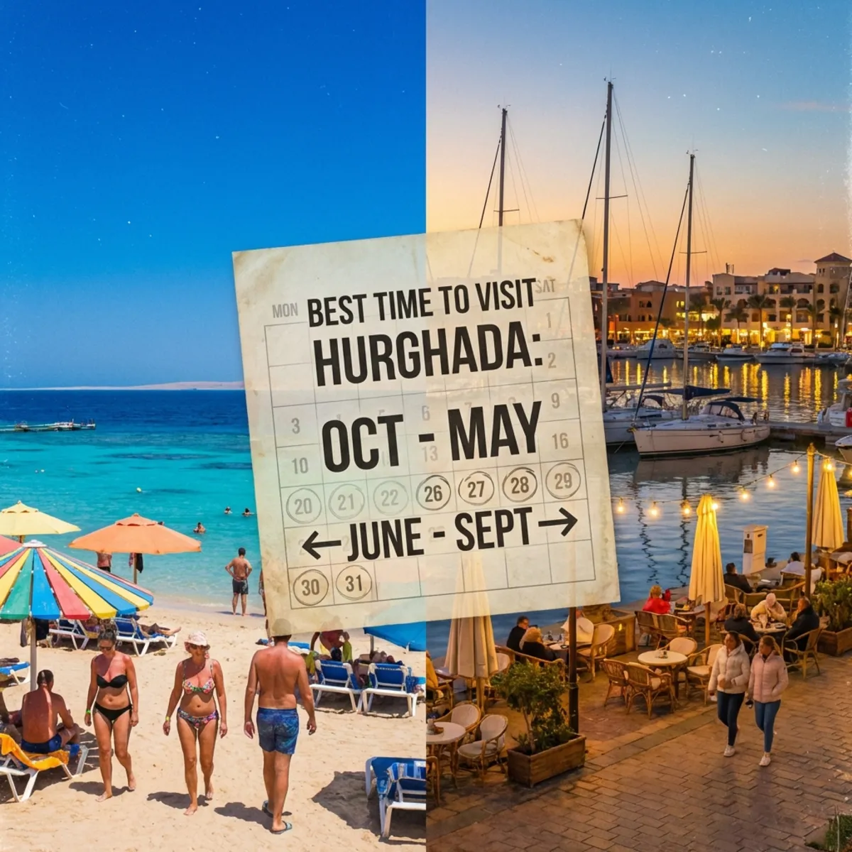 Beste Reisezeit Hurghada: Der ehrliche 12-Monats-Jahreskalender (2026)
