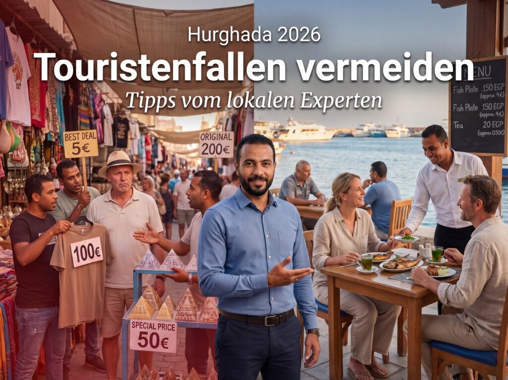 7 Touristenfallen Hurghada 2026 – So sparst du bares Geld!